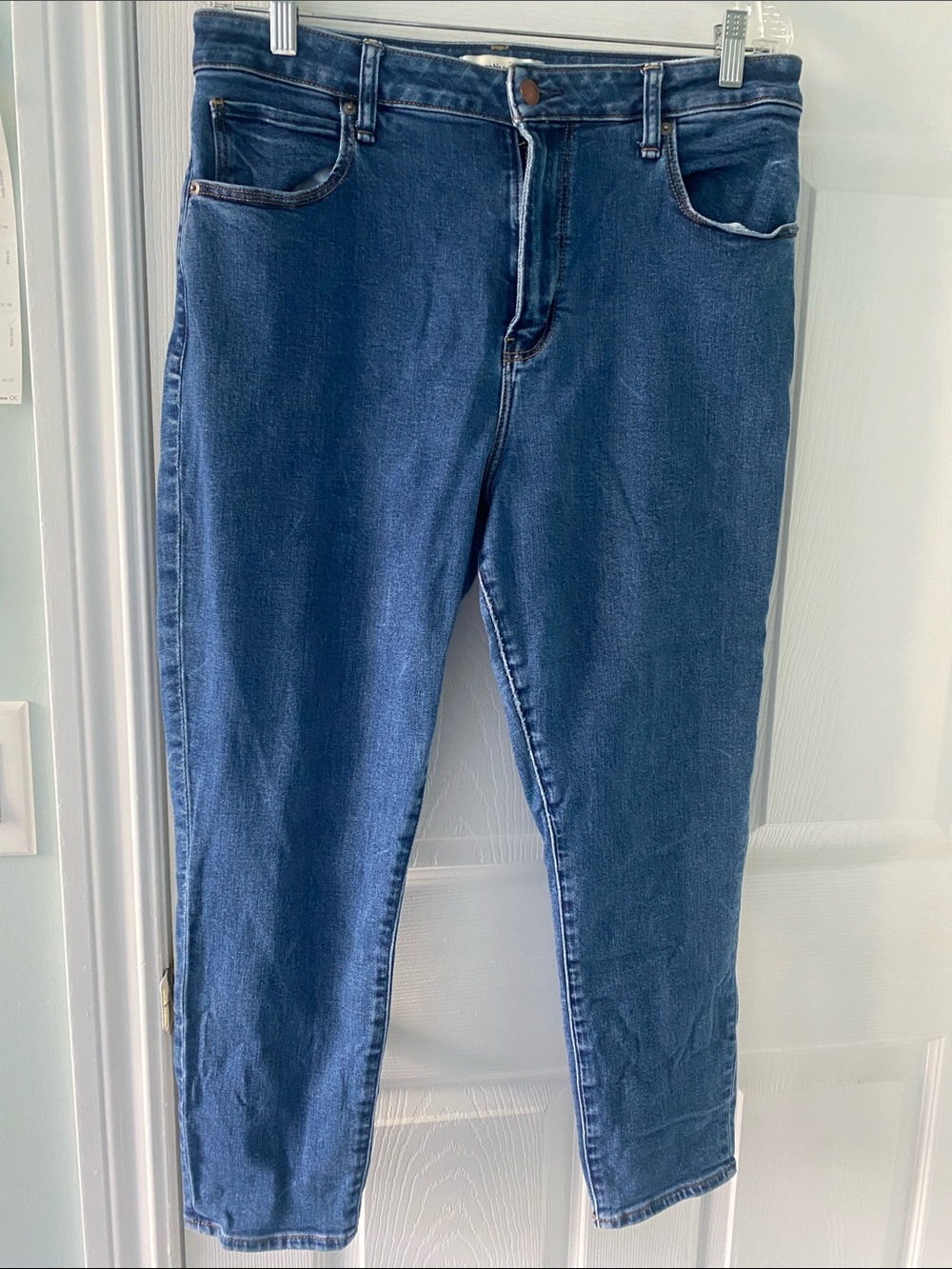 High-Rise Super Skinny 32 β Dark Blue
